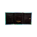Reclaimed Leather Wallet - Brush Stroke (8499710493020)