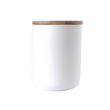 Ceramic Storage Jar - Black - 1000ml (6891821367475)