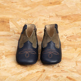 Baby Booties - First Step - Marine Olive (6147317039283)