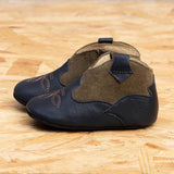 Baby Booties - First Step - Marine Olive (6147317039283)