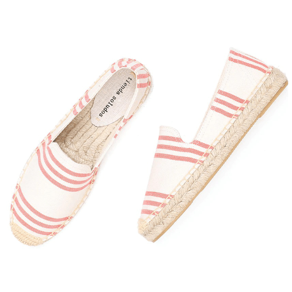 MAISON D ME ECO CHIC Shopping Espadrilles Rubber Sole Maison