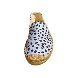 Espadrilles Rubber Sole - Dotted White (6855852359859)