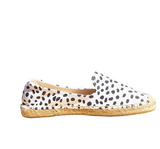 Espadrilles Rubber Sole - Dotted White (6855852359859)