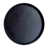 Round Hard Wood Tea Tray (6862083326131)