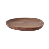 Hard Wood Snack Plate - Small (7279227797683)