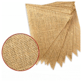 Party Flag Garland - Natural Jute (6249747251379)