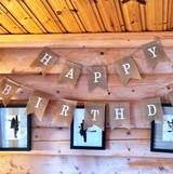 Birthday Garland - Natural Jute - Black Letters (6913087766707)