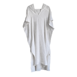 Linen Kaftan with Hoodie (6982292603059)