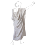 Linen Kaftan with Hoodie (6982292603059)