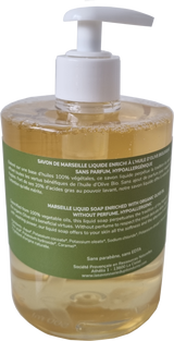 Liquid Marseille Soap - Olive - 500ml (6827689246899)