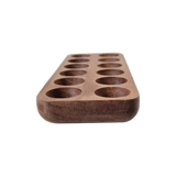 Hard wood Eggs Rack - 2 Rows - 12 holes (6852223729843)