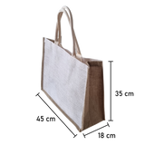 Jute Shopping Tote (6859695816883)