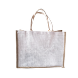 Jute Shopping Tote (6859695816883)