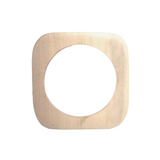 Natural Wood Squoval Bangle (7289392103603)