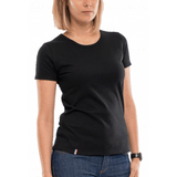 Round Neck Organic cotton T-Shirt - Women (6200841568435)