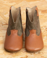 Baby Western Boots Amaury- First Step - Marine Taupe (6186221273267)