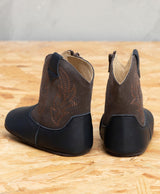 Baby Western Boots Amaury- First Step - Marine Taupe (6186221273267)