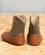 Baby Western Boots Amaury- First Step - Camel Olive (6186206199987)
