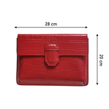 Reclaimed Leather Pouch - Rouge (8480166773084)