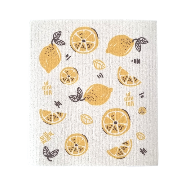 Biodegradable Household Wipes - Lemons Motive (6846267064499)