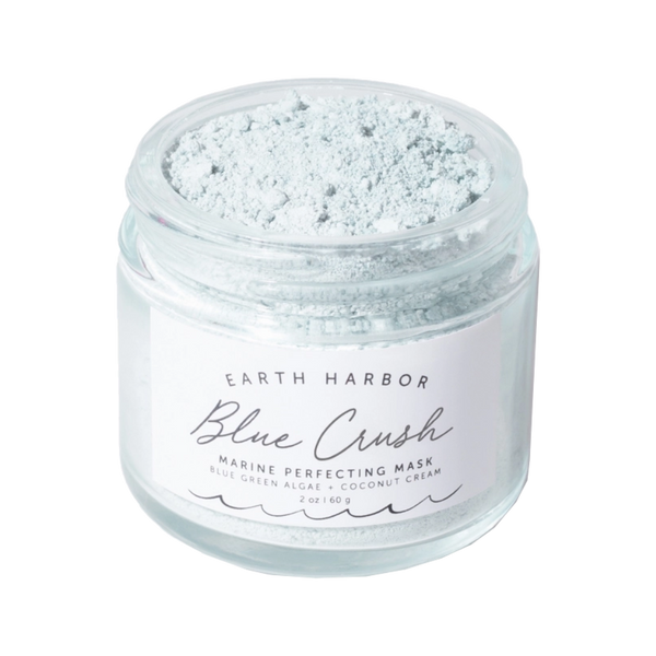 BLUE CRUSH - Marine Mask - Blue Green Algae & Coconut Cream (6966175105203)