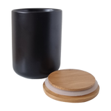 Ceramic Storage Jar - Black - 800 ml (6845533814963)