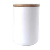 Ceramic Storage Jar - Black - 1000ml (6891821367475)