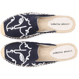 Espadrilles Slippers - Picasso - Blue (6246297075891)