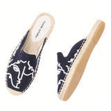 Espadrilles Slippers - Picasso - Blue (6246297075891)