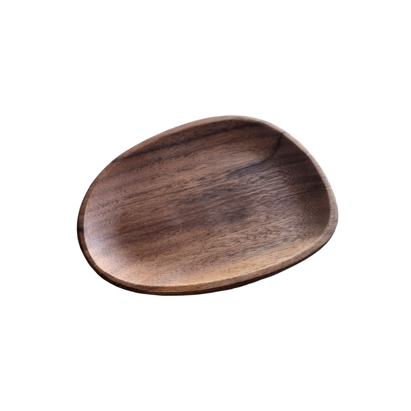 Hard Wood Snack Plate - Small (7279227797683)