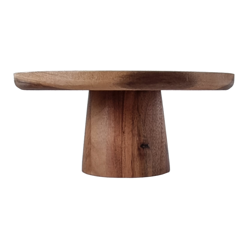 Hard Wood Cake Stand - Large (6827901452467)