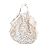 Organic Cotton - Grocery Shopping Mesh Bag - Black (6981981569203)