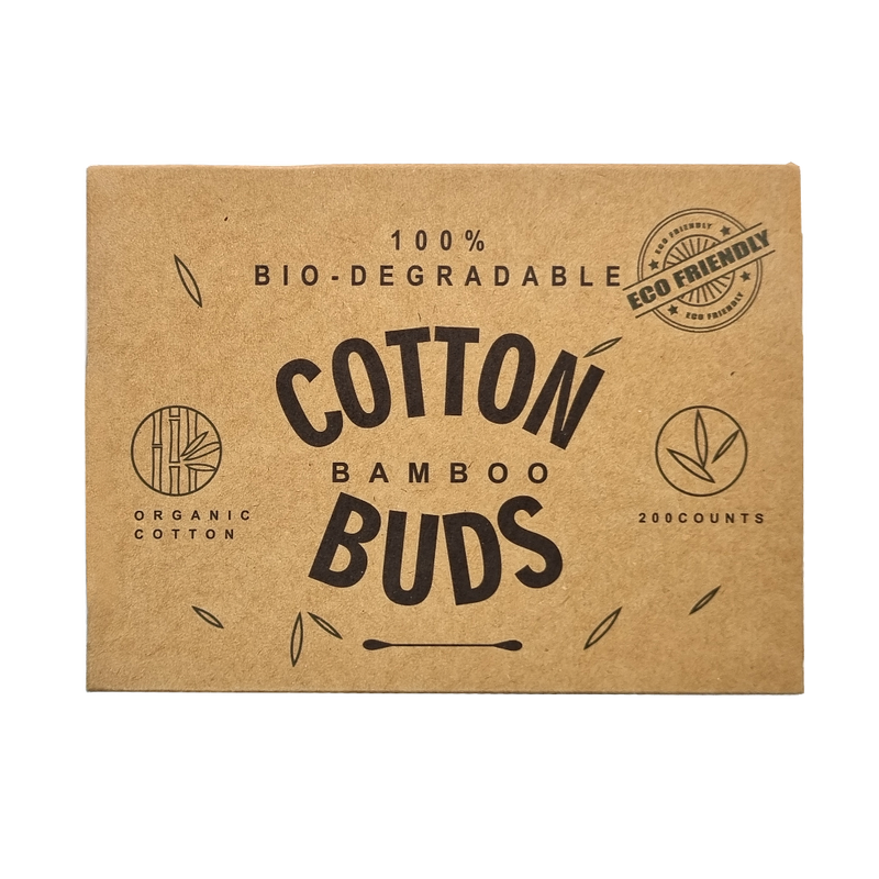 Biodegradable Bamboo and Organic Cotton Buds (6887184498867)