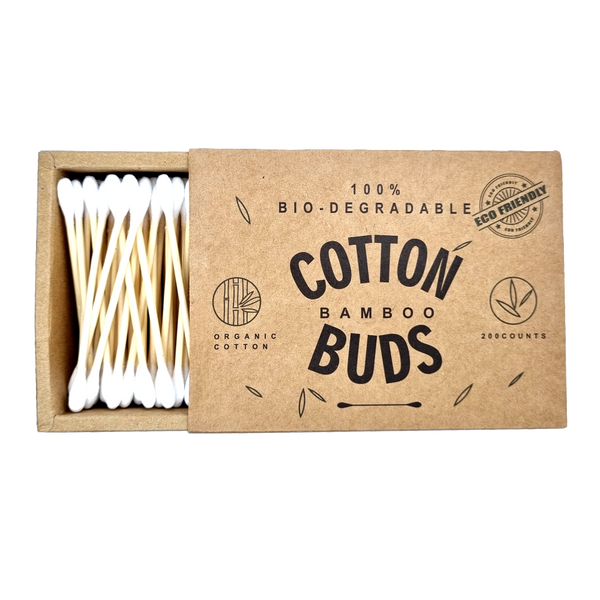 Biodegradable Bamboo and Organic Cotton Buds (6887184498867)
