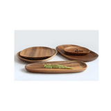 Hard Wood Snack Tray (6844147925171)