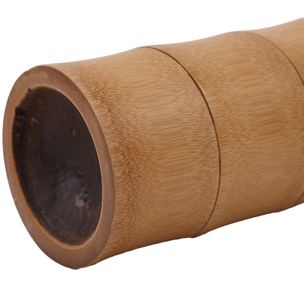 Bamboo Storage Jar - Size Large (6188330418355)